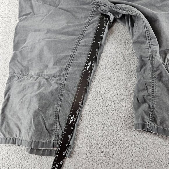 Kuhl‎ Pants Womens 14 Gray Cropped Capri Stretch Outdoor Hiking Nylon Blend - Picture 13 of 16